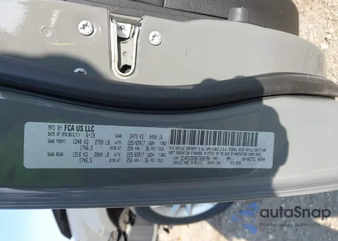 2019 Dodge Journey Se из США, поврежденный, VIN 3C4PDCBG8KT836790